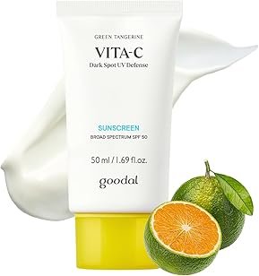 Goodal Green Tangerine Vita-C Dark Spot UV Defense Sunscreen SPF 50