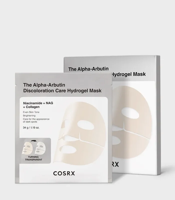 COSRX The Alpha-Arbutin Discoloration Care Hydrogel Mask_3ea