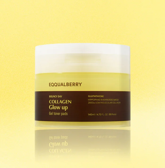 Collagen Glow Up Gel Toner Pads