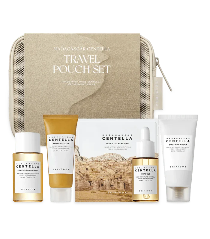 Centella Travel Pouch Set