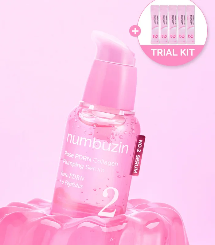 No.2 Rose PDRN Collagen Plumping Serum