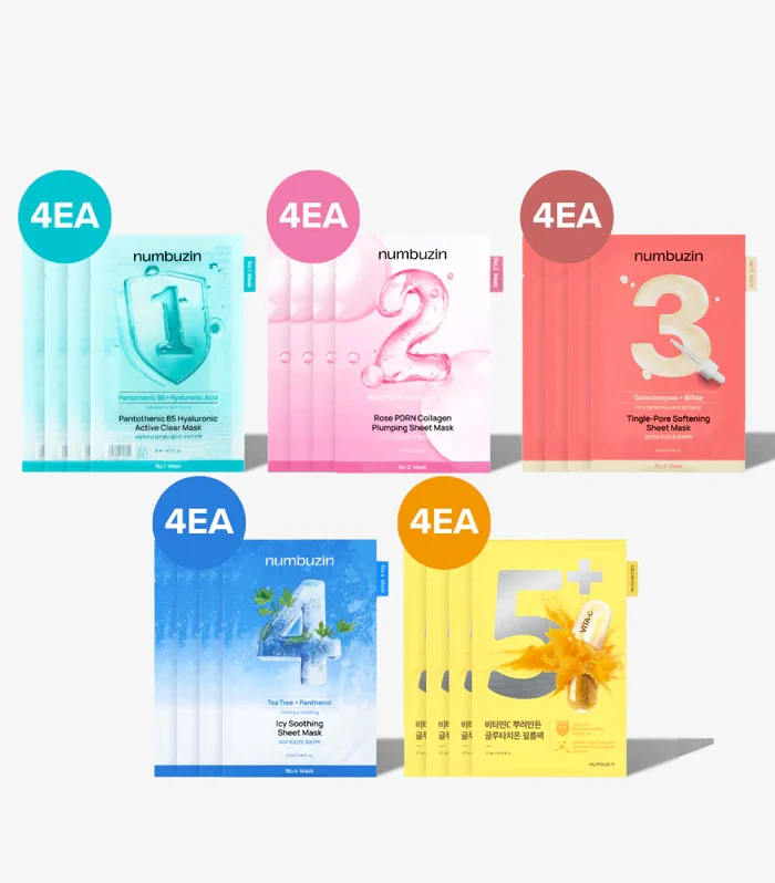 Count on Masks Set (No.1-5)