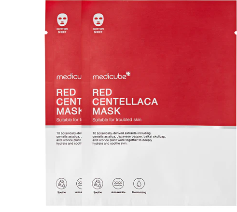 Red Centellaca Mask