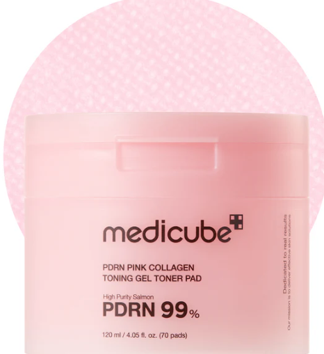 PDRN Pink Collagen Gel Toner Pad